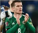  ?? ?? Northern Ireland captain and Ibrox midfielder Steven Davis