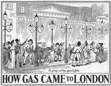  ?? ?? Sheer brilliance: people marvelled at the new invention when it first lit up the capital’s streets