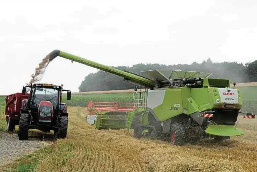  ?? Foto: Charles Reise/LW-Archiv ?? In Luxemburg wurden 2020 rund 140 000 Tonnen Getreide geerntet, etwa zehn Prozent weniger als im Vorjahr.