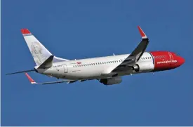  ?? FOTO: PRESSBILD ?? Flygteknik­erstrejken i Norge innebär att bland annat Norwegian måste ställa in flygningar till resten av Norden.