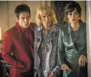  ?? Paramount Pictures ?? Ben Stiller, from left, Owen Wilson and Penélope Cruz star in “Zoolander No. 2.”