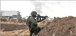  ?? ?? ◼ جندى بجيش االحتالل فى غزة