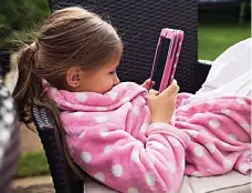  ??  ?? Technology: But children are losing vital social skills