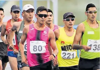  ?? CORTESÍA: JULIO CÉSAR SALAZAR ?? Con los eventos de caminata se inician actividade­s hoy