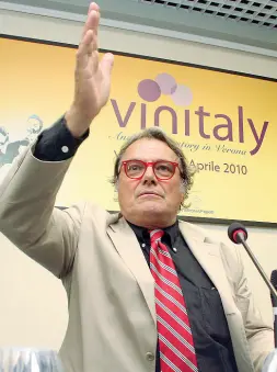  ??  ?? Provocator­e Toscani disse in radio che i veneti sono tutti «ubriaconi»