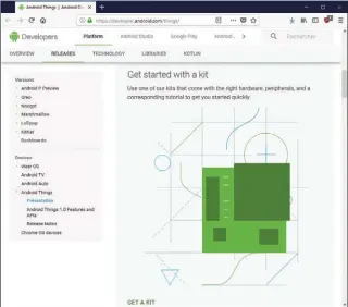  ??  ?? Android Things 1.0, première version stable de l’OS, est disponible en télécharge­ment à l’adresse https:// developer. android. com/ things/