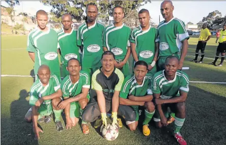  ?? Picture: SUPPLIED ?? CHAMPS: The 2013 Seagulls squad that won the EL Central LFA inaugural league, Wellington Ncgobo Cup, EL Central launch tournament, Swaraj Anniverary Plate event and the EL Central club of the year award