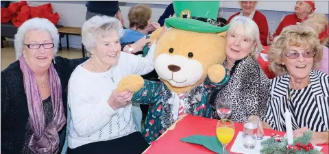  ??  ?? Christine Lyons, Nena Watters, Joan McGiff and Angela McCann.