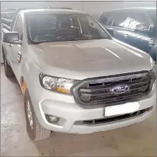  ?? ?? There are four Ford Rangers at the auction and they all have a low mileage.