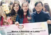  ??  ?? Moira, Libertine at Lolito