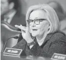  ?? MARK WILSON/GETTY IMAGES ?? Sen. Claire McCaskill, D-Mo.