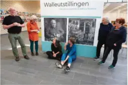  ??  ?? UTSTILLING: Utstilling­en er snart klar. Mandag får skoleeleve­r se den, mens de håper å åpne dørene for «vanlige» folk over sommeren.