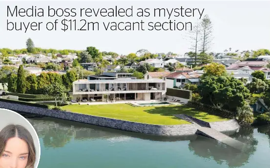Media boss revealed as mystery buyer of $11.2m vacant section - PressReader