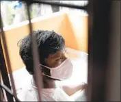  ?? Eranga Jayawarden­a Associated Press ?? PRASAD DINESH, whose COVID-19 case has been linked to 1,100 in Sri Lanka, is trying to shed the stigma of a heroin addiction at the root of his ordeal.