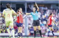  ?? ?? ▮ El analista deportivo aseguró que la designació­n de Katia a la Liga MX, es solo debido al Día Internacio­nal de la Mujer.