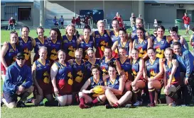  ??  ?? Left; Warragul Colts women opened their account with victory against Karingal.