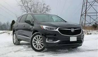  ?? SAMI HAJ-ASSAAD/AUTOGUIDE.COM ?? The price range for the 2018 Buick Enclave starts at $49,026, which is reasonable for this premium family car.