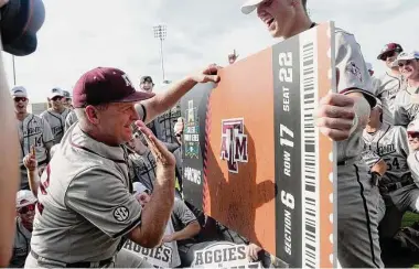  ?? Sam Craft, FRE/Associated Press ?? Jim Schlossnag­le and Texas A&M open the baseball season Friday against Seattle University.