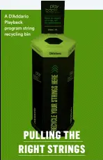  ?? ?? A D’Addario Playback program string recycling bin