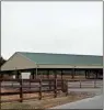  ?? / kevin Myrick ?? Work is wrapping up on Rockmart High School’s new Agricultur­e Education facility as the winter semester for 2019 gets underway.