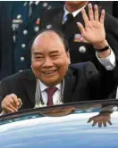  ?? —AFP ?? Vietnamese Prime Minister Nguyen Xuan Phuc