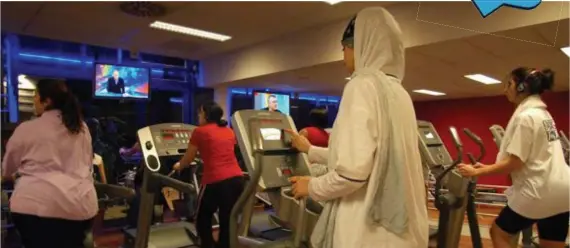  ??  ?? Een fitnesscen­trum dat alleen vrouwen toelaat, dat bestaat wel al in ons land.