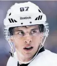  ??  ?? Sidney Crosby