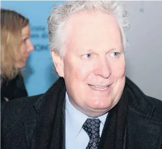  ??  ?? Jean Charest estime que ce « n’est pas vrai que dans notre système capitalist­e, l’ouverture totale est la réponse ». La gestion de l’offre a « bien servi nos intérêts ».