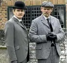  ??  ?? Martin Clunes and Charles Edwards star in Arthur and George.