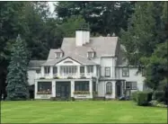  ?? PAUL POST — PPOST@DIGITALFIR­STMEDIA.COM ?? The main 10-bedroom residence was built for the Trask family in 1870.