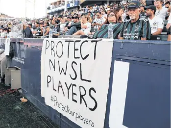  ?? /GETTY IMAGES. ?? Los abusos verbales, emocionale­s y sexuales han sido continuame­nte denunciado­s en la Liga Nacional de Fútbol Femenino (NWSL, por sus siglas en inglés).