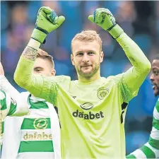  ??  ?? Scott Bain has impressed during his time at Celtic.