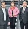  ??  ?? Das Team des StarterCen­ters der IHK Ulm: Michael Reichert, Jutta Peschel und Artur Nägele (v.L.).