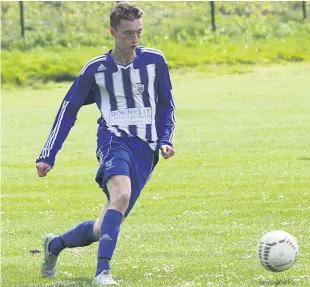  ??  ?? Joshua Green who died on Friday played for Dungannon Rovers