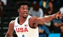  ?? BRIAN CASSELLA/CHICAGO TRIBUNE ?? Heat forward Jimmy Butler is opting for rest and recovery over participat­ion at the Tokyo Olympics.