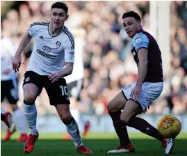  ??  ?? IMPRESSIVE: Cairney was watched by Scotland boss Alex McLeish last week