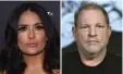  ??  ?? Salma Hayek Harvey Weinstein