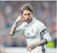  ?? AP ?? Real Madrid’s Sergio Ramos.