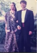  ?? PRIVAT ?? Etter 18 år i Bergen, giftet Chandru og Sushma seg.