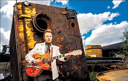  ?? RUSS HARRINGTON ?? Brian Setzer, who started with rockabilly in his band the Stray Cats before moving into swing