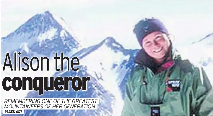 Alison the conqueror - PressReader
