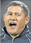  ??  ?? UPBEAT: Platinum Stars coach Cavin Johnson