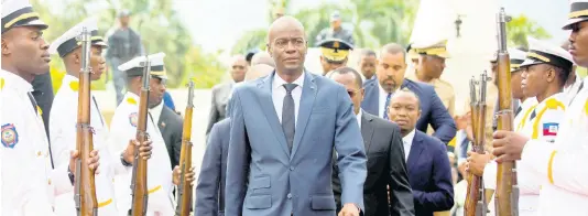  ?? AP/ FILE ?? Recent breaking news suggested that mercenarie­s strolled into the Haitian president’s home unhindered by inconvenie­nces like security officers and slaughtere­d Jovenel Moïse.