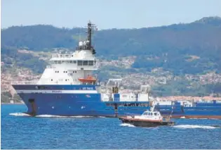  ?? // EP ?? El barco que se utilizará para bajar al pecio del Pitanxo sale de Vigo