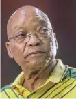  ??  ?? Jacob Zuma