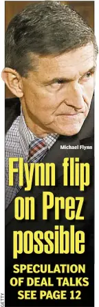  ??  ?? Michael Flynn