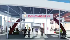  ??  ?? El stand de Davivienda en ExpoConstr­ucción y Vivienda 2017, se ubicará a la entrada del Salón Cristal en el Centro de Eventos Pedregal.