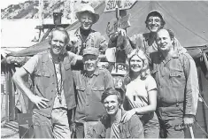  ?? FOX BROADCASTI­NG ?? Alda was part of the iconic 4077th crew on M* A* S* H.