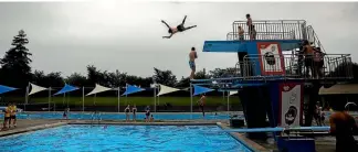  ?? PHOTO DAVID UNWIN/FAIRFAX NZ ?? Swimming pools have been quiet lately.