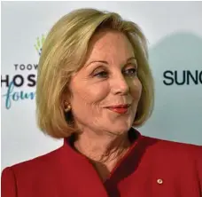  ??  ?? Ita Buttrose was guest speaker at the Women of Strength luncheon in support of the Toowoomba Hospital Foundation.